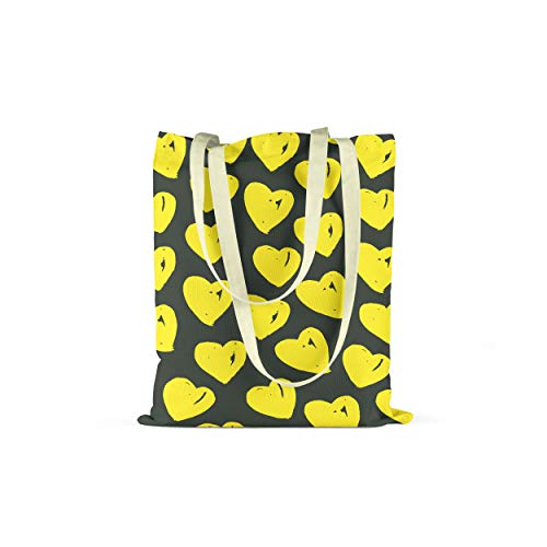 Le Jardin du Lin Bedruckte Einkaufstasche, Tasche, Faltbar... - Maison & Cuisine Amazon Allemagne à 5.80€