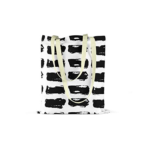 Le Jardin du Lin Bedruckte Einkaufstasche, Tasche, Faltbar... - Maison & Cuisine Amazon Allemagne à 6.62€