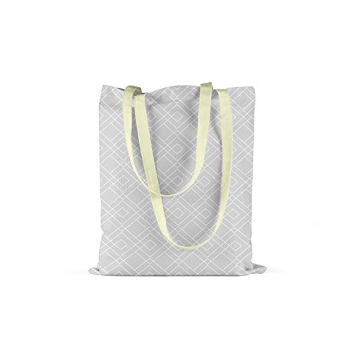 Le Jardin du Lin Bedruckte Einkaufstasche, Tasche, Faltbar... - Maison & Cuisine Amazon Allemagne à 5.78€