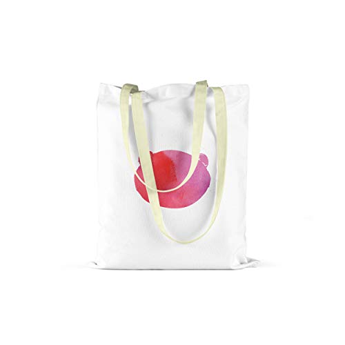 Le Jardin du Lin Bedruckte Einkaufstasche, Tasche, Faltbar... - Maison & Cuisine Amazon Allemagne à 5.26€