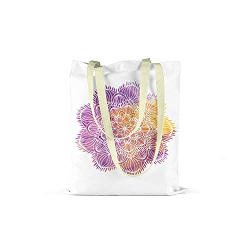 Le Jardin du Lin Bedruckte Einkaufstasche, Tasche, Faltbar... - Maison & Cuisine Amazon Allemagne à 5.56€