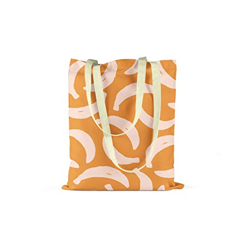 Le Jardin du Lin Bedruckte Einkaufstasche, Tasche, Faltbar... - Maison & Cuisine Amazon Allemagne à 4.55€