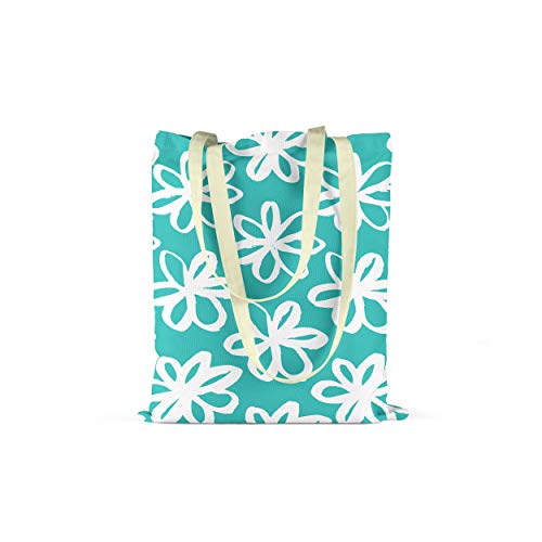 Le Jardin du Lin Bedruckte Einkaufstasche, Tasche, Faltbar... - Maison & Cuisine Amazon Allemagne à 5.56€