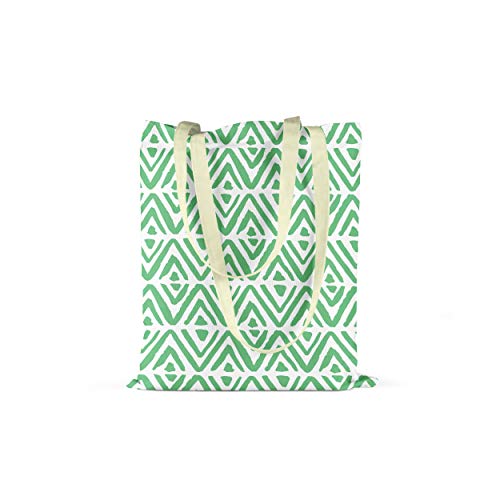 Le Jardin du Lin Bedruckte Einkaufstasche, Tasche, Faltbar... - Maison & Cuisine Amazon Allemagne à 5.61€