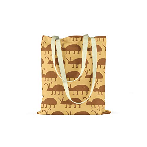 Le Jardin du Lin Bedruckte Einkaufstasche, Tasche, Faltbar... - Maison & Cuisine Amazon Allemagne à 5.56€
