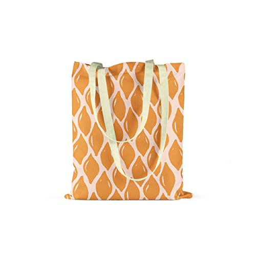 Le Jardin du Lin Bedruckte Einkaufstasche, Tasche, Faltbar... - Maison & Cuisine Amazon Allemagne à 5.56€