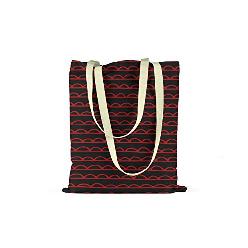 Le Jardin du Lin Bedruckte Einkaufstasche, Tasche, Faltbar... - Maison & Cuisine Amazon Allemagne à 5.61€