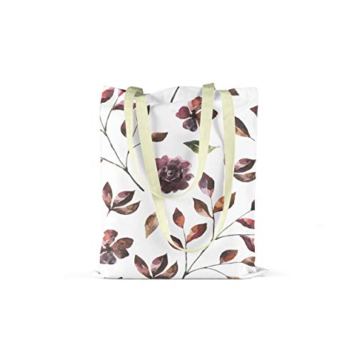 Le Jardin du Lin Bedruckte Einkaufstasche, Tasche, Faltbar... - Maison & Cuisine Amazon Allemagne à 5.61€