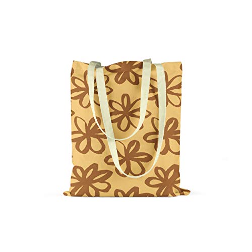 Le Jardin du Lin Bedruckte Einkaufstasche, Tasche, Faltbar... - Maison & Cuisine Amazon Allemagne à 5.61€