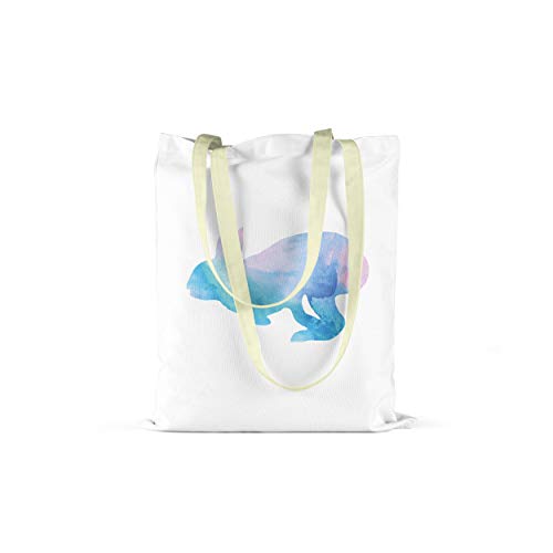 Le Jardin du Lin Bedruckte Einkaufstasche, Tasche, Faltbar... - Maison & Cuisine Amazon Allemagne à 4.40€