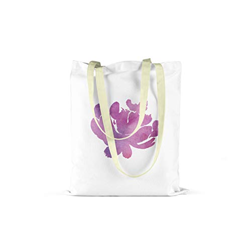 Le Jardin du Lin Bedruckte Einkaufstasche, Tasche, Faltbar... - Maison & Cuisine Amazon Allemagne à 5.61€