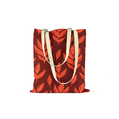 Le Jardin du Lin Bedruckte Einkaufstasche, Tasche, Faltbar... - Maison & Cuisine Amazon Allemagne à 5.56€