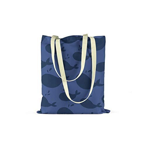 Le Jardin du Lin Bedruckte Einkaufstasche, Tasche, Faltbar... - Home & Kitchen Amazon Germany à 5.61€