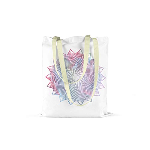 Le Jardin du Lin Bedruckte Einkaufstasche, Tasche, Faltbar... - Maison & Cuisine Amazon Allemagne à 4.40€