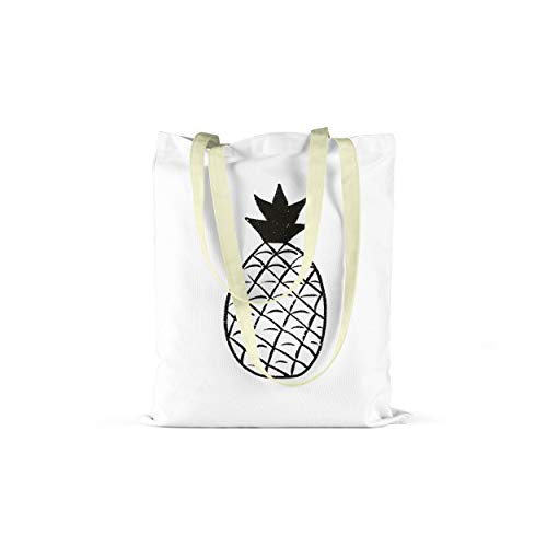Le Jardin du Lin Bedruckte Einkaufstasche, Tasche, Faltbar... - Maison & Cuisine Amazon Allemagne à 4.40€