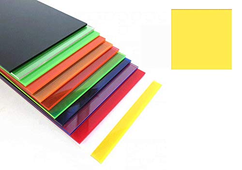 generico Fogli/LASTRE in PLEXIGLASS 3MM - Colore Giallo... - Bon plan à 1.30€