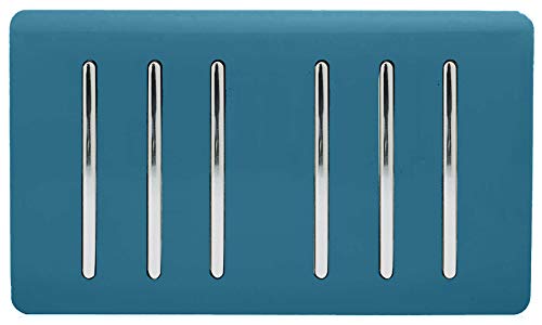 Trendi Artistic Modern Glossy 6 Gang 2 Way Rocker Double... - Maison & Cuisine Amazon Royaume-Uni à 22.95€