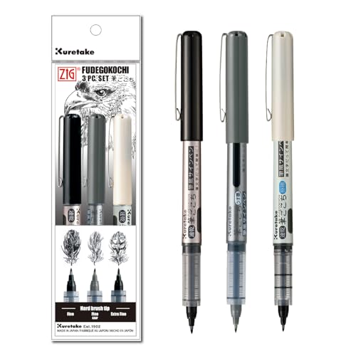 Kuretake INKTOBER special set (3pcs set for INKTOBER 2022) - High-Tech & Électronique Amazon France à 12.14€