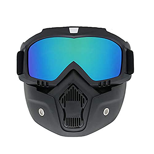 Riloer Motorrad-Offroad-Brillenmaske, abnehmbare... - Sports & Fitness Amazon Allemagne à 3.69€