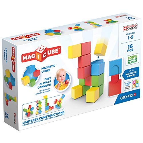 Geomag - Magicube 1+ Full Color - Cubi Magnetici per... - Jouets & Jeux en promo à 13.10€