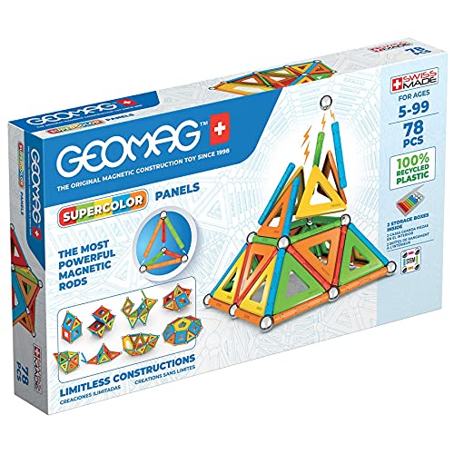 Geomag - Supercolor Blocs de Constructions Magnétiques pour... - Jouets & Jeux en promo à 32.66€