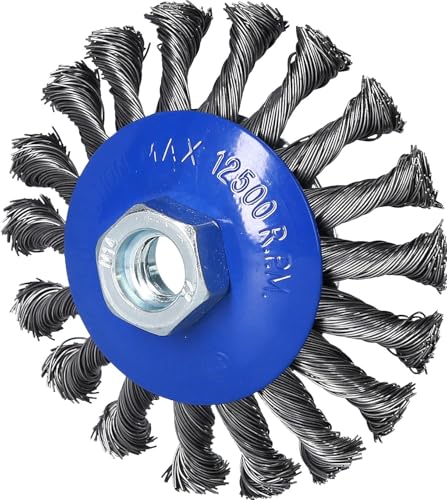 BRILLIANT TOOLS BT103101 Brosse conique, Ø 100 mm avec... - Bricolage & Outils Amazon France à 8.39€