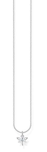 Thomas Sabo Chaîne libellule pierres blanches Argent... en promo à 35,07€ (-41%) sur Amazon FR