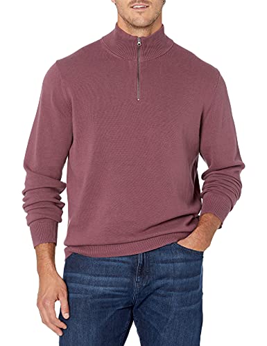 Amazon Essentials Maglione con Cerniera sul Collo in Cotone... - Maison & Cuisine en promo à 19.49€