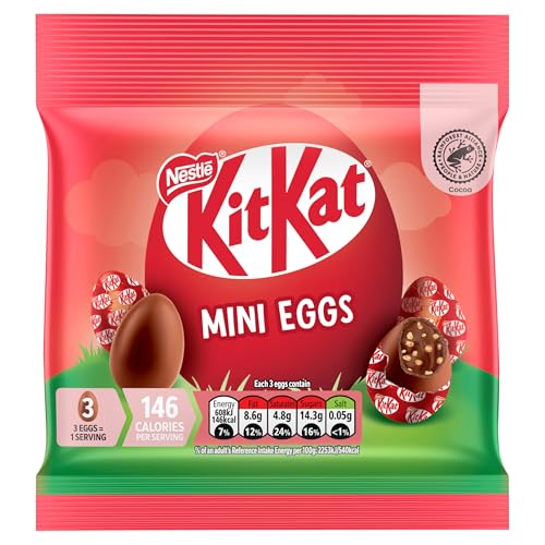 KIT KAT Mini Eggs Pouch RA 12x81g XB - Épicerie Amazon Royaume-Uni à 1.50€