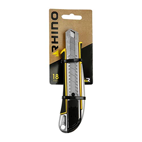RHINO 60482 - Cúter (18 mm, NC, 18 mm) - Bricolage & Outils Amazon Espagne à 3.38€