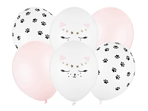 PartyDeco Globos Juego 30CM Gato Mezcla 6 Piezas Cumpleaños... - Jouets & Jeux Amazon Espagne à 2.14€