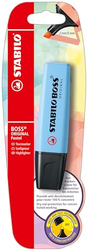STABILO BOSS ORIGINAL Pastel - Surligneur - blister x 1... - Fournitures Bureau en promo à 1.49€