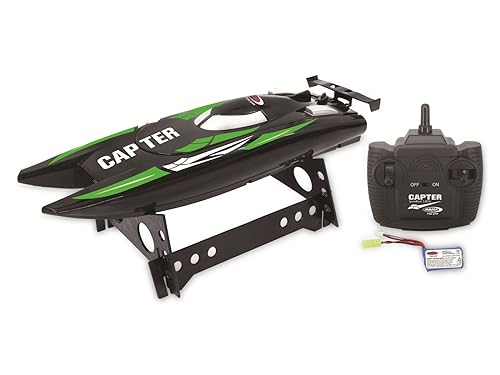 Jamara 410139 Capter Speedboot 2,4 GHz – env. 20 km/h – 2... - Jouets & Jeux en promo à 31.84€