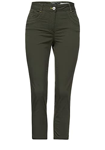 Cecil Vicky Pantalons Femme, Utility Olive, 36 en promo à 21,57€ (-38%) sur Amazon FR