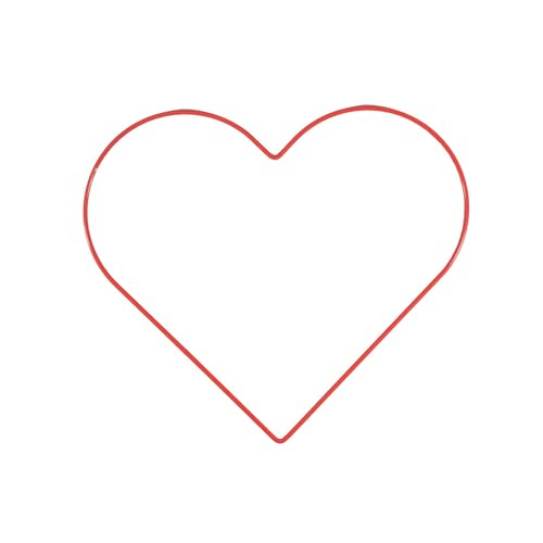 Vaessen Creative Cœur en Métal Ø 25 cm x 3 mm-Cerceau Rouge... - High-Tech & Électronique Amazon France à 8.59€