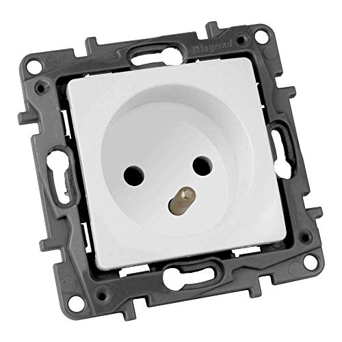 Socket 2P+Z 16A system franz/belg NILOE 764527 For frame... - Home & Kitchen Amazon UK à 4.57€