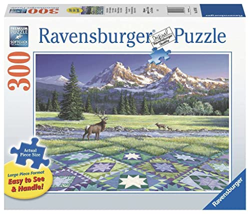 Ravensburger Puzzle Quilt avec cerf - Jeu de Puzzle - 300... en promo à 25,21€ (-65%) sur Amazon FR