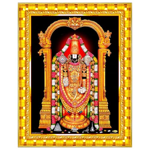 Pavan Photo Laminations Tirupati Balaji Lord Venkateshwara... - Maison & Cuisine Amazon Allemagne à 15.99€