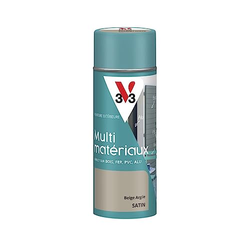 V33 - Aérosol - Bombe Peinture Extérieure Multi-matériaux... - Jardin & Extérieur Amazon France à 9.90€