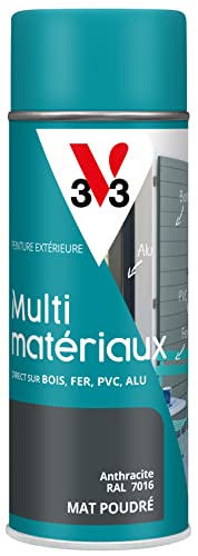 V33 - Aérosol - Bombe Peinture Extérieure Multi-matériaux... - Jardin & Extérieur Amazon France à 9.90€