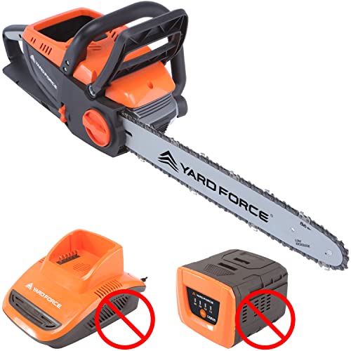 Yard Force Motosega a barra Oregon da 40 V, senza fili, 35... - Auto & Moto en promo à 93.09€