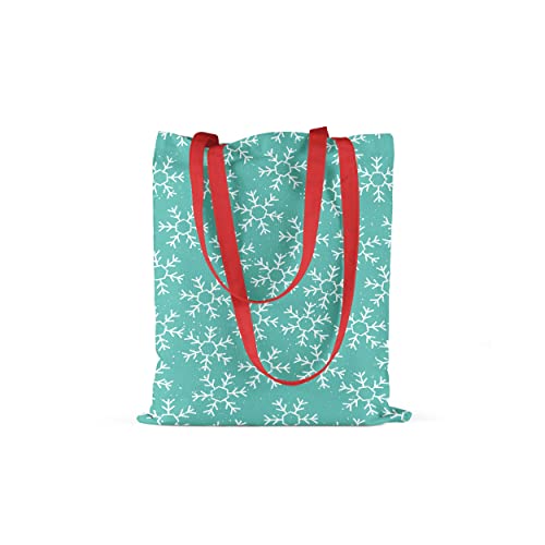 Le Jardin du Lin Bedruckte Einkaufstasche mit Roten Langen... - Maison & Cuisine Amazon Allemagne à 5.61€