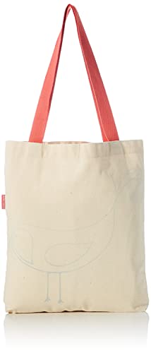 Le Jardin du Lin Bedruckte Einkaufstasche mit Roten Langen... - Maison & Cuisine Amazon Allemagne à 5.61€