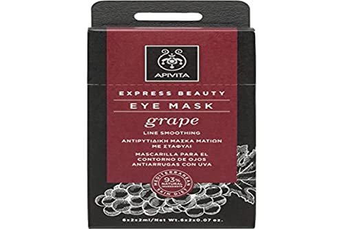 Apivita Anti-Wrin Grape Face Mask Maske, 2x 8 ml - Beauté & Parfums Amazon Allemagne à 3.36€