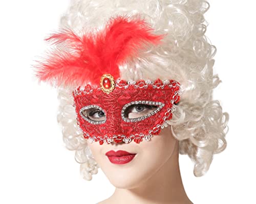 ATOSA antifaz rojo máscara veneciana - Auto & Moto Amazon Espagne à 1.65€