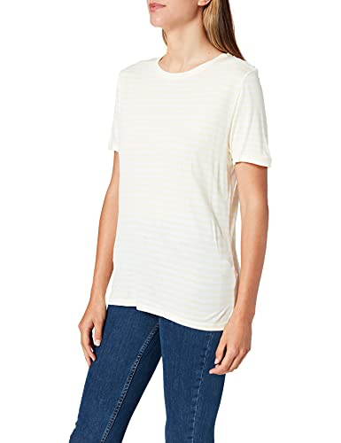 NA-KD Striped Viscose Tee, Yellow White Stripes, Small - Bricolage & Outils Amazon Royaume-Uni à 2.57€