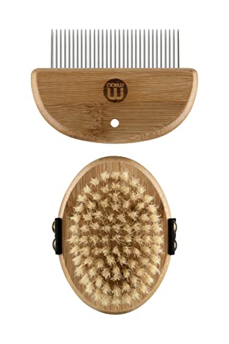 Mikki Bamboo Puppy & Kitten Gentle Grooming Kit, Including... - Beauty & Fragrances Amazon UK à 6.90€