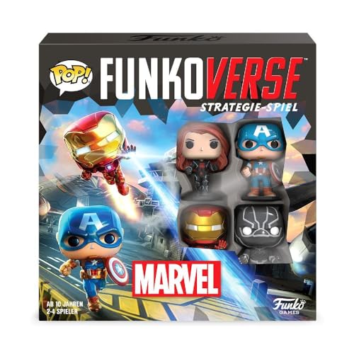 Funkoverse: MARVEL 100 4-Pack German - Jouets & Jeux en promo à 21.12€