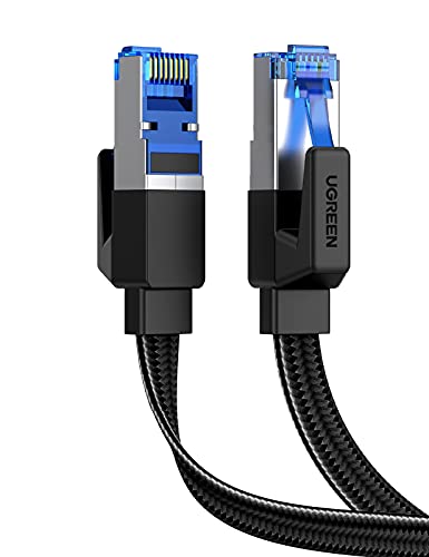 UGREEN Ethernet Cable 5M, Cat 8 Internet Cable Flat... - High-Tech & Électronique en promo à 6.59€