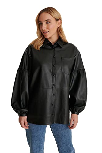 NA-KD Camisa de Poliuretano de Gran tamaño con Mangas... - Amazon Espagne à 16.63€